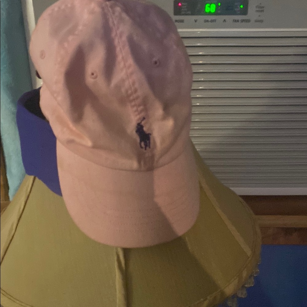 Polo by Ralph Lauren Pink Hat Classic Design